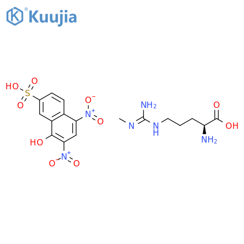 H-Arg(Me)-OH?flavianate structure