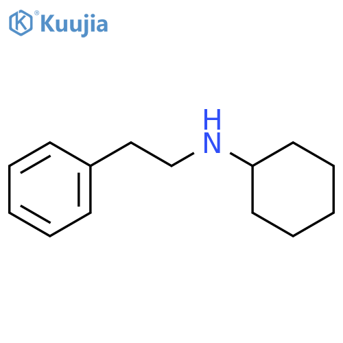 N-(2-phenylethyl)cyclohexanamine structure