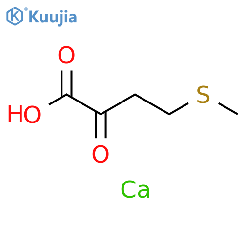 Butanoic acid, 4-(methylthio)-2-oxo-, calcium salt (2:1) structure