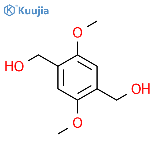 1,4-Benzenedimethanol, 2,5-dimethoxy- structure