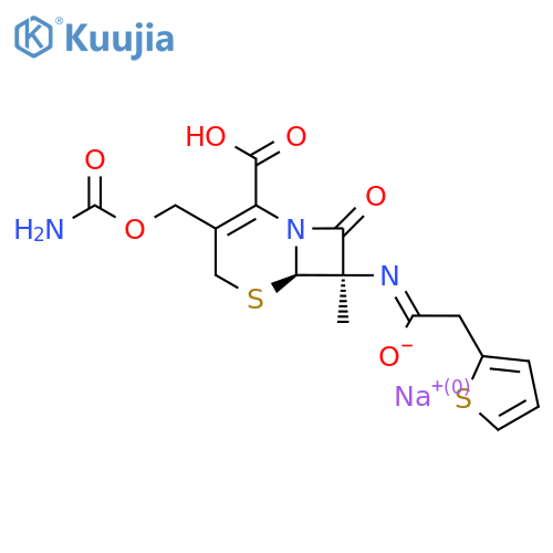 Sodium cefoxitin structure