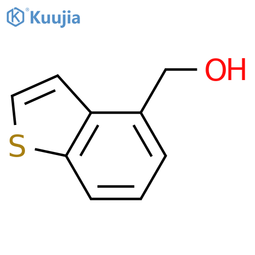 benzobthiophen-4-ylmethanol structure