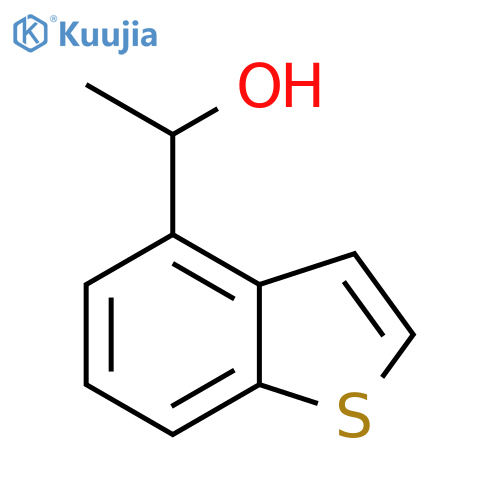 Benzo[b]thiophene-4-methanol, α-methyl- structure