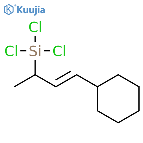 SILANE, TRICHLORO[(2E)-3-CYCLOHEXYL-1-METHYL-2-PROPENYL]- structure