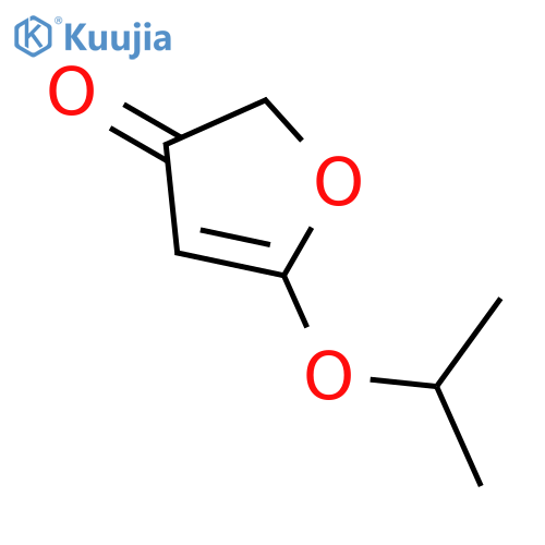 3(2H)-Furanone, 5-(1-methylethoxy)- structure