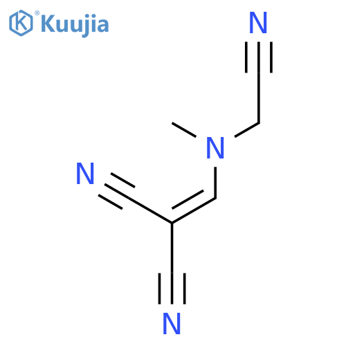 Propanedinitrile, [[(cyanomethyl)methylamino]methylene]- (9CI) structure