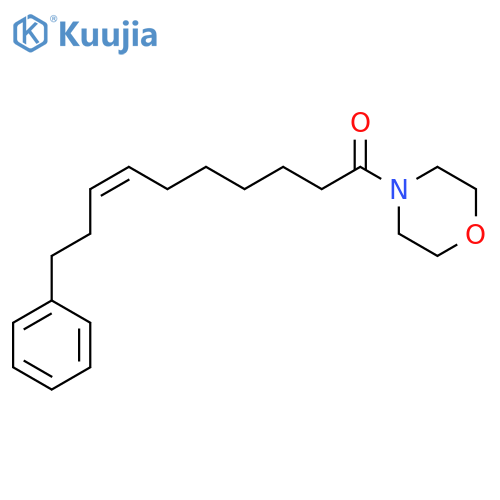 Morpholine, 4-[(7Z)-1-oxo-10-phenyl-7-decenyl]- structure