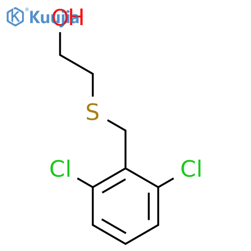 2-((2,6-Dichlorobenzyl)thio)ethanol structure