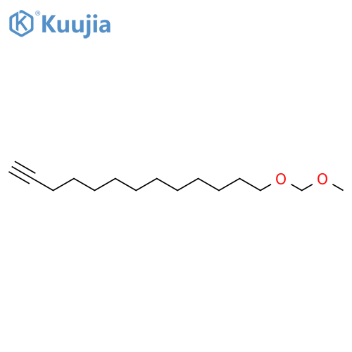 1-Tridecyne, 13-(methoxymethoxy)- structure