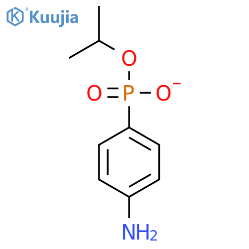 Phosphonic acid, (4-aminophenyl)-, mono(1-methylethyl) ester structure