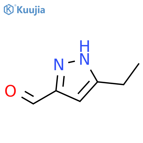 5-Ethyl-1H-pyrazole-3-carbaldehyde structure