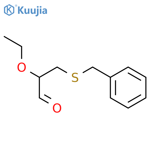 PROPANAL, 2-ETHOXY-3-[(PHENYLMETHYL)THIO]- structure
