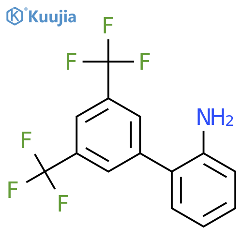 [1,1'-BIPHENYL]-2-AMINE, 3',5'-BIS(TRIFLUOROMETHYL)- structure