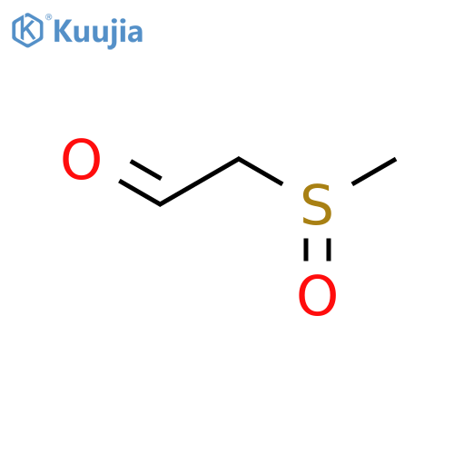 2-methanesulfinylacetaldehyde structure
