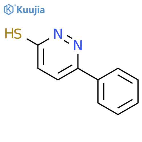 6-phenylpyridazine-3-thiol structure