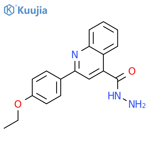 2-(4-Ethoxyphenyl)quinoline-4-carbohydrazide structure