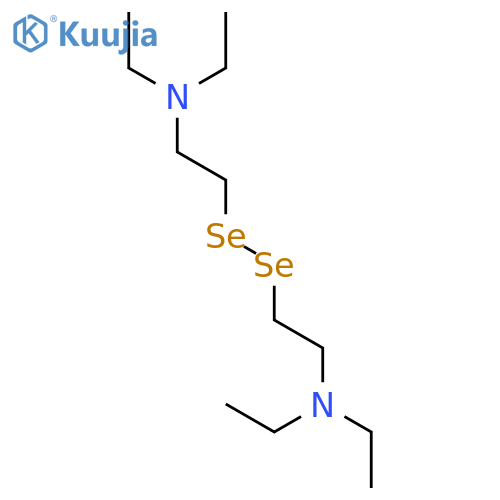 Ethanamine, 2,2'-diselenobis[N,N-diethyl- structure