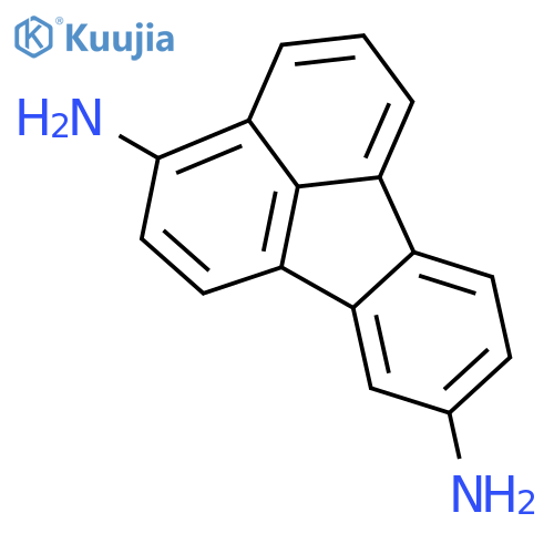 3,9-Fluoranthenediamine structure