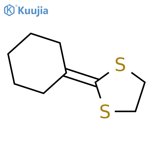1,3-Dithiolane, 2-cyclohexylidene- structure