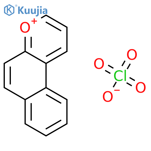 Naphtho[2,1-b]pyrylium, perchlorate structure