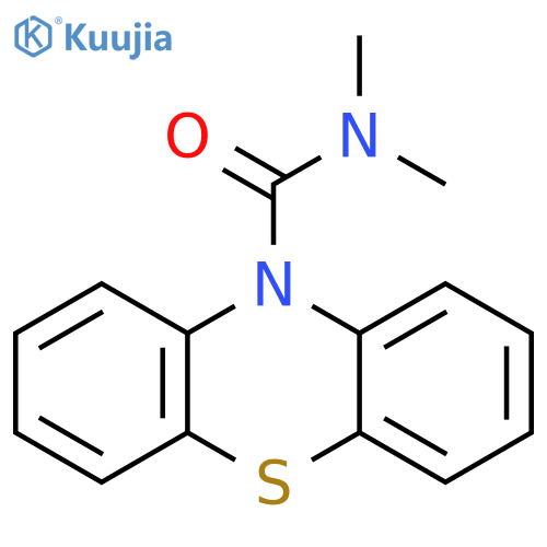 N,N-dimethyl-10H-phenothiazine-10-carboxamide structure
