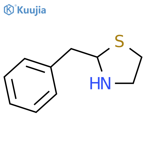 THIAZOLIDINE, 2-(PHENYLMETHYL)- structure