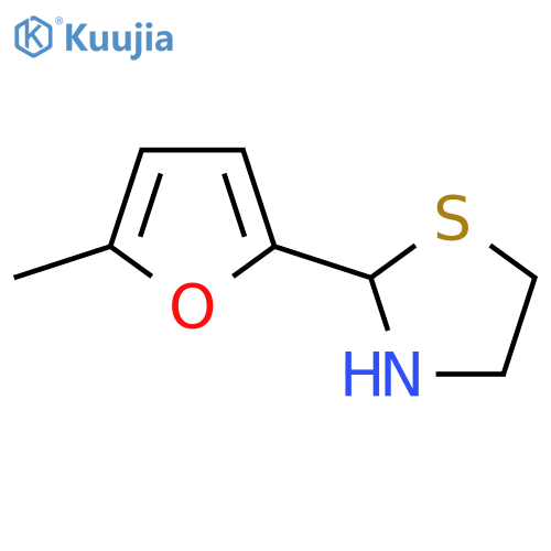 2-(5-methylfuran-2-yl)-1,3-thiazolidine structure