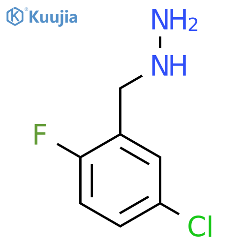 (5-chloro-2-fluorophenyl)methylhydrazine structure