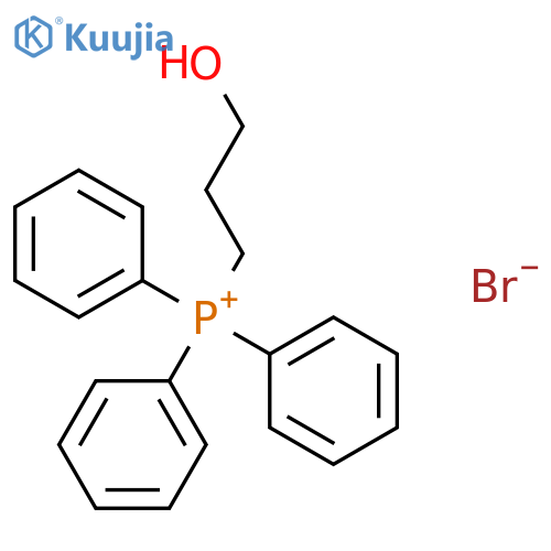 Phosphonium, (3-hydroxypropyl)triphenyl-, bromide structure