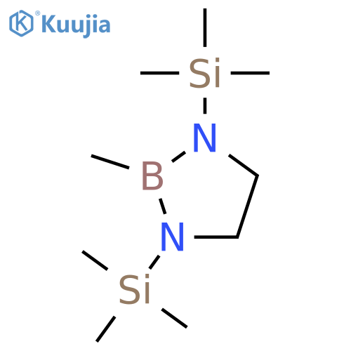 1,3,2-DIAZABOROLIDINE, 2-METHYL-1,3-BIS(TRIMETHYLSILYL)- structure