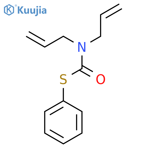 Carbamothioic acid, di-2-propenyl-, S-phenyl ester structure
