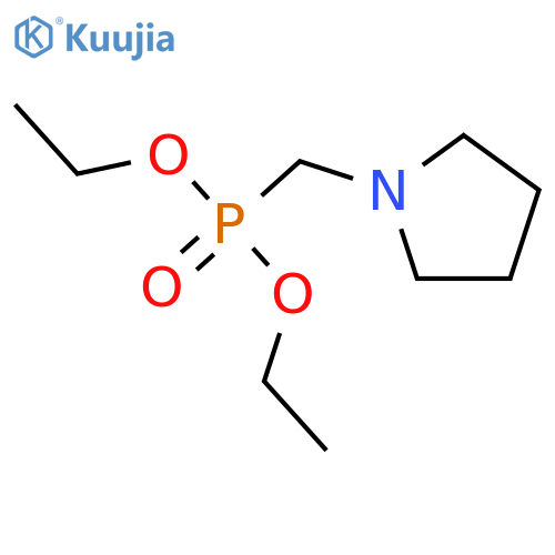 Diethyl 1-Pyrrolidinemethylphosphonate structure