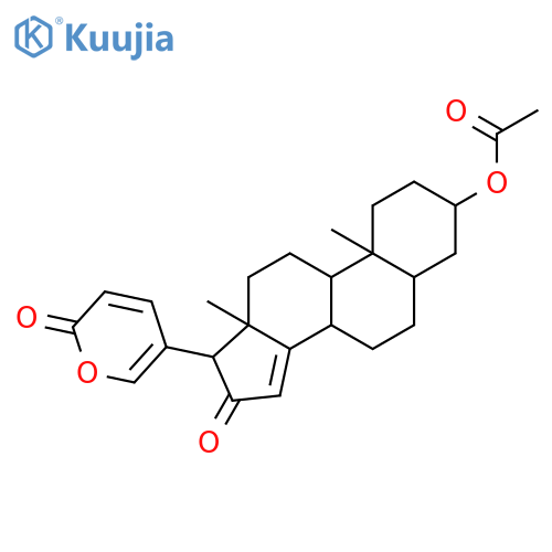 Bufa-14,20,22-trienolide,3-(acetyloxy)-16-oxo-, (3b,5b)- (9CI) structure