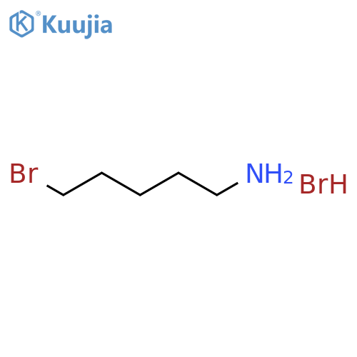 5-Bromopentan-1-amine Hydrobromide structure