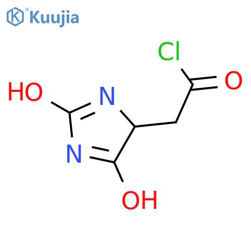 Hydantoin-5-acetyl chloride structure