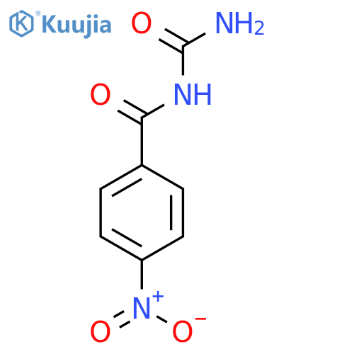 4-Nitrobenzoyl urea structure