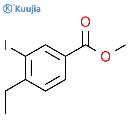 Methyl 4-Ethyl-iodobenzoate structure