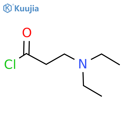 Propanoyl chloride, 3-(diethylamino)- structure