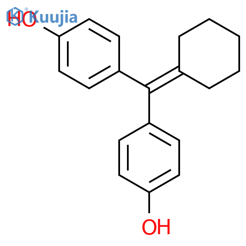 4,4'-(Cyclohexylidenemethylene)diphenol structure