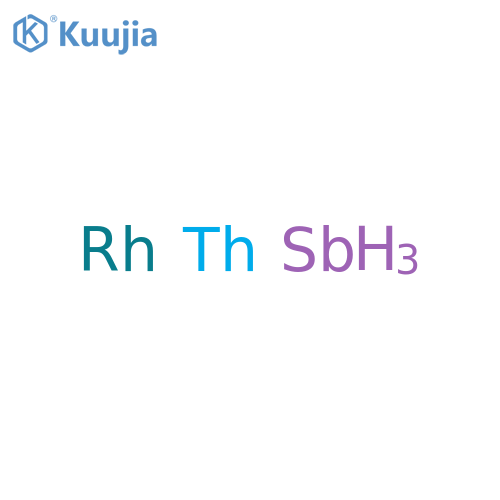 Antimony, compd. with rhodium and thorium (1:1:1) structure