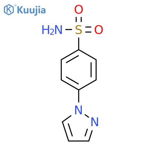 4-(1H-Pyrazol-1-yl)benzenesulfonamide structure