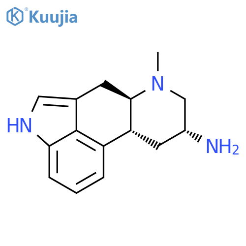 Ergolin-8-amine,6-methyl-, (8b)-(9CI) structure
