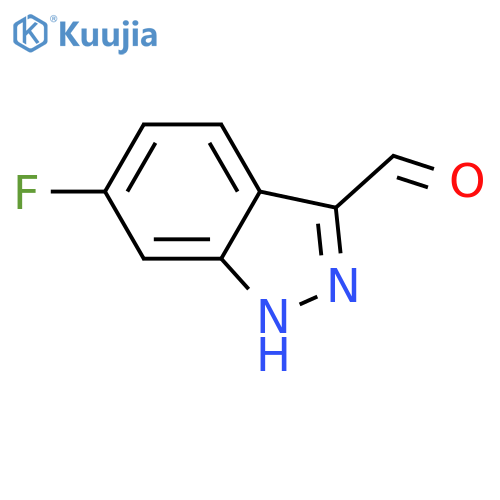 6-Fluoro-1H-indazole-3-carbaldehyde structure