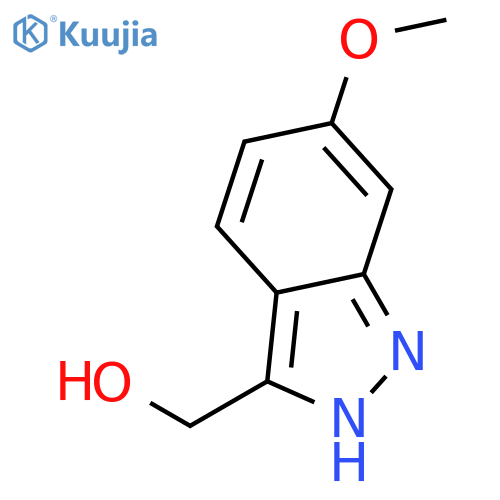 (6-Methoxy-1H-indazol-3-yl)-methanol structure