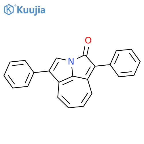 2H-CYCLOHEPTA[GH]PYRROLIZIN-2-ONE, 1,5-DIPHENYL- structure