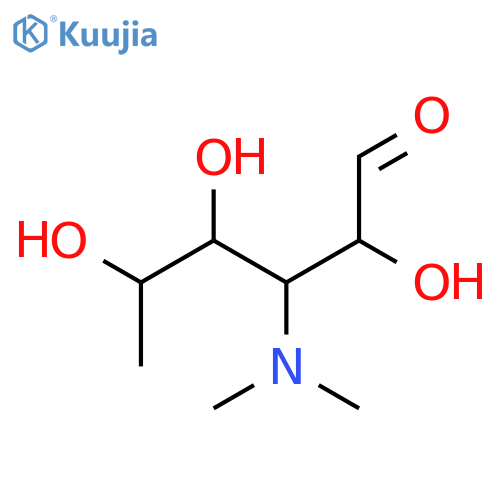 D-Glucose,3,6-dideoxy-3-(dimethylamino)- structure