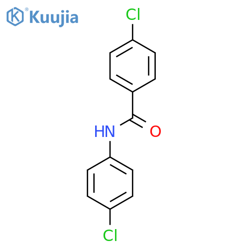 4-Chloro-N-(4-chlorophenyl)benzamide structure