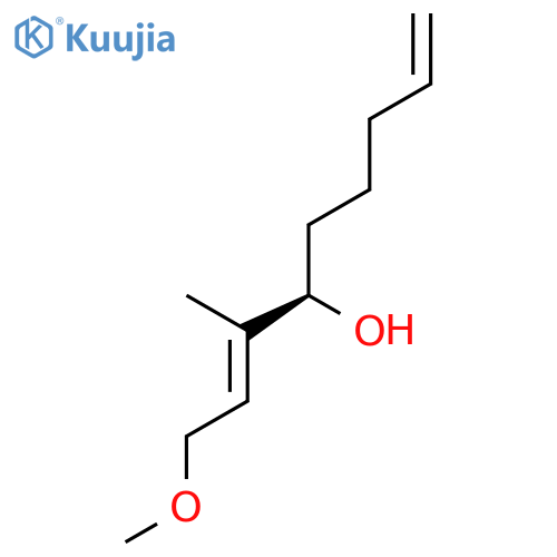 2,8-Nonadien-4-ol, 1-methoxy-3-methyl-, (2E,4R)- structure