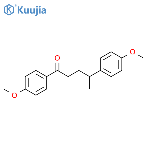 1-Pentanone, 1,4-bis(4-methoxyphenyl)- structure