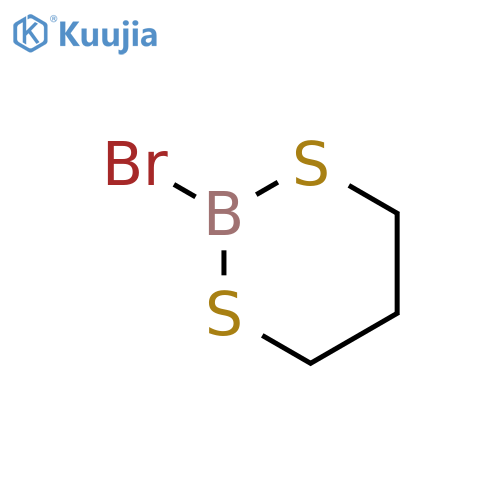 1,3,2-DITHIABORINANE, 2-BROMO- structure